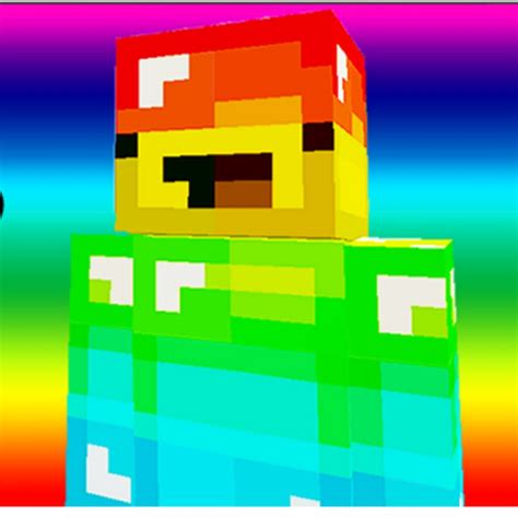 Rainbow Noob Minecraft Youtube