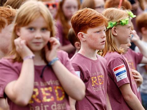 Thousands Of Redheads Celebrate At Annual Festival In The Netherlands