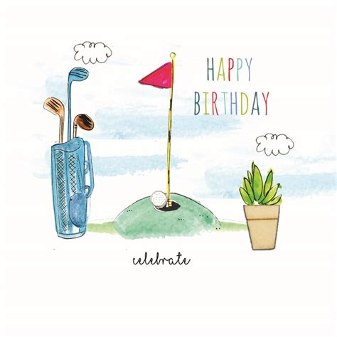 Thick jungle as green as can be, crystal blue waters that feel more like a warm bath than a swim in the ocean, and food that can curl your nose hairs while dancing across your taste buds. Cards » Golfing Birthday - Laura Sherratt Designs Ltd