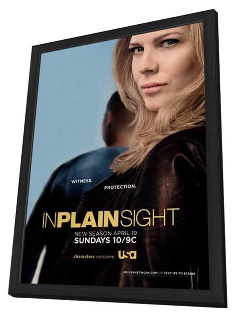 In plain sight is an american dramatic television series on usa network. In Plain Sight (TV) Movie Posters From Movie Poster Shop