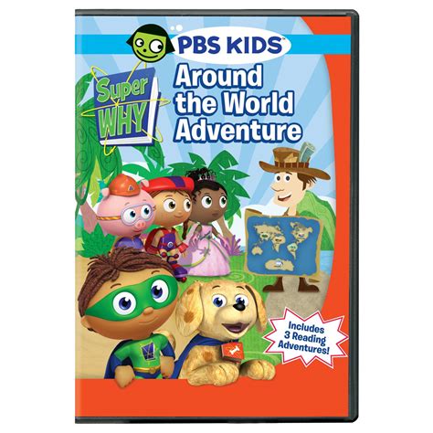 Super Why Around The World Adventure Dvd Region 1 Ntsc Us