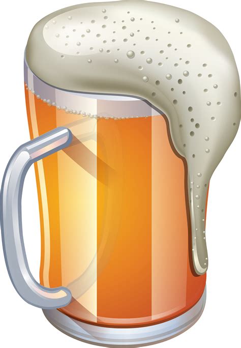 Beer Mug Png Vector Clipart Imag Beer Glass Clip Art Library