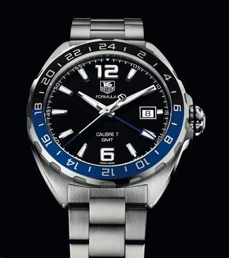 Tag Heuer Formula 1 Gmt Watch With Black And Blue Bezel Ablogtowatch