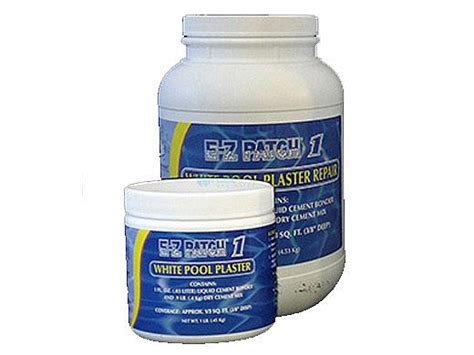 Although you will be able to easily spot cracks in the pool's surface, it may not be as easy to identify spots where the outer plaster has separated from the. E-Z Patch 1 FS White Pool Plaster Repair (Fast Set) | 10Lbs | White | EZP-002