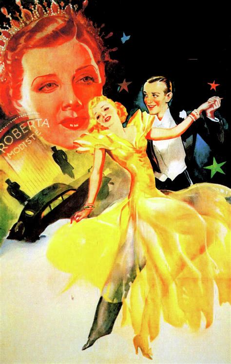 Roberta 1935 Movie Poster Painting Painting By Stars On Art