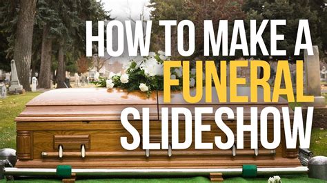 How To Make A Funeral Slideshow Easy Fast And Free Tribute Memorial