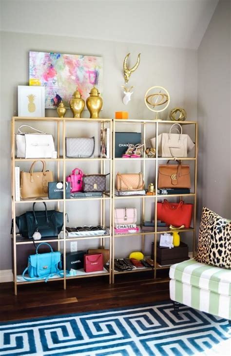 You'll need something to stuff inside of its interior so it doesn't droop or crease. Ideas for storing handbags