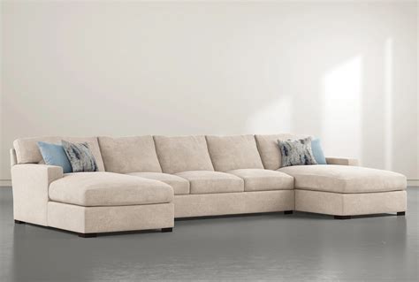 257882 Beige Fabric Sectional With Double Chaises Signature 01 ?w=1911&h=1288&mode=pad