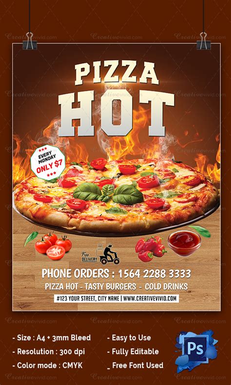 Pizza Flyer Template 31 Free And Premium Download