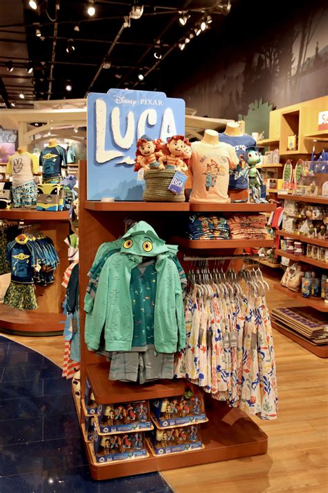 Dan The Pixar Fan Disney Store Pixar Luca Merch Toys Plush Clothing And More — My In Store Look