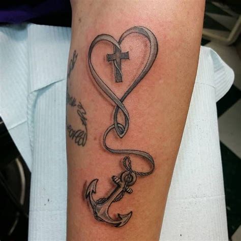Anchor Heart Tattoo Body Tattoo Art