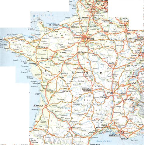 Carte De France Routière Pdf