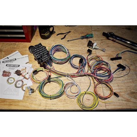 22 Circuit Universal Automotive Aftermarket Wiring Harness Kit