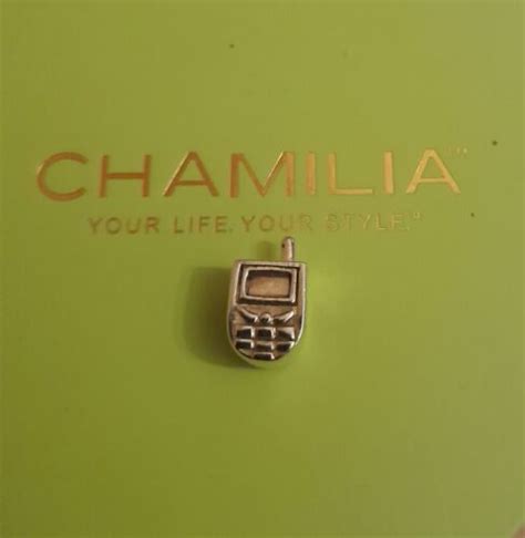 Chamilia Vintage Mobile Phone Charm 925 Sterling Silver Ebay