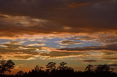 Parting Clouds At Sunset Photograph Parting Clouds At Sunset Fine Art