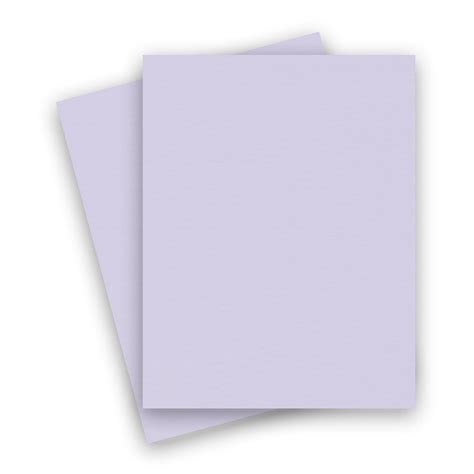 Clearance Basis Colors 85 X 11 Cardstock Paper Light Purple