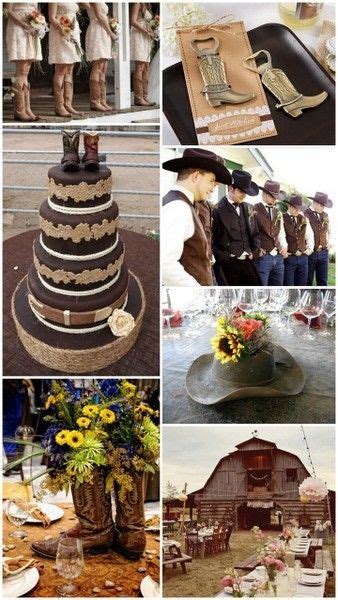 Hanging paper lanterns wedding reception decor. Western Cowboy Country Themed Wedding Ideas | Western ...