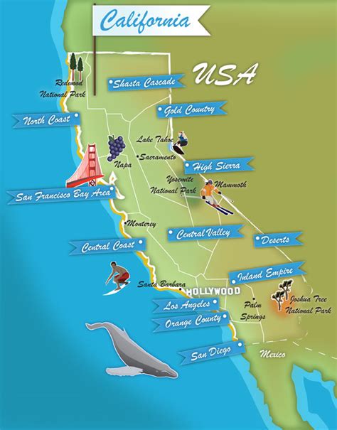Geografía De California Rencana