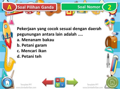 Persentasi profil sekolah by yani rasmadi 56660 views. Power Point (PPT) Soal Tema 4 Kelas 4 SD Subtema 1 Jenis ...
