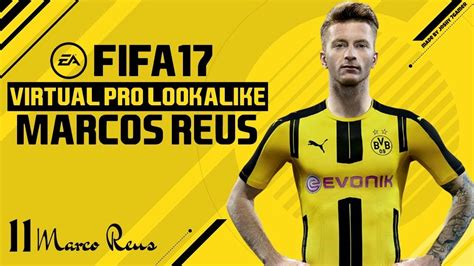 How To Make Marco Reus Fifa 17 Pro Clubs Youtube