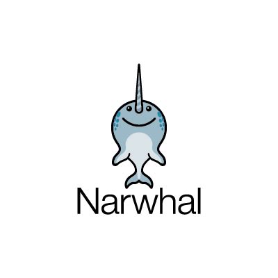 You can edit any of drawings via our online image editor before downloading. Narwhal | Logo Design Gallery Inspiration | LogoMix