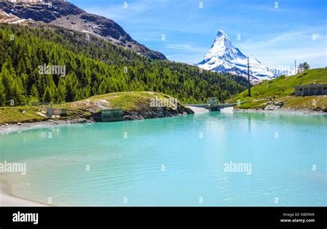 Moosjisee Lake One Of Top Five Lakes Destination Around Matterhorn