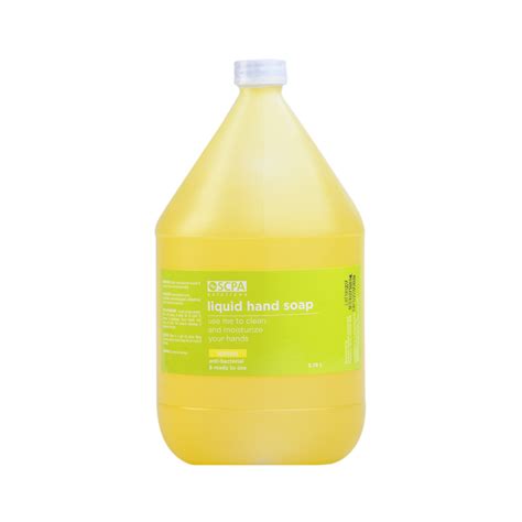 SCPA Solutions Liquid Hand Soap - Lemon Scent 3.8l Gallon Container
