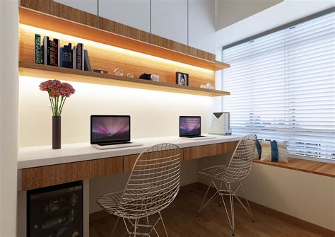 Simple Modern Study Room For Small Space Home Decorating Ideas