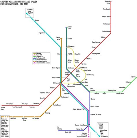 As you browse around the map, you can select different parts of the map by pulling across it interactively as well as where is kuala lumpur located on the world map. KUALA LUMPUR TRANSPORT MAP - Yala's Place of Freebies
