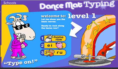 Cofredepiratas Dance Mat Typing Game
