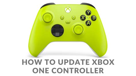 How To Update Your Xbox One Controller Firmware Techowns
