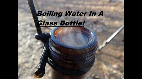 Boiling Water In A Glass Bottle Youtube
