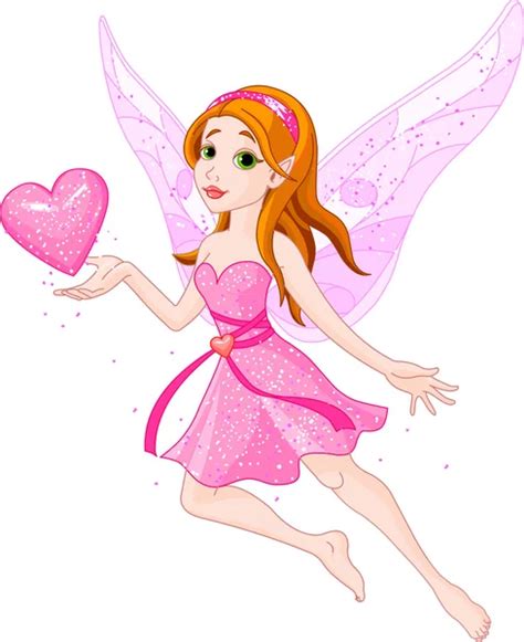Cute Pink Fairy With Butterfly Stock Vector Image By ©dazdraperma 3789538
