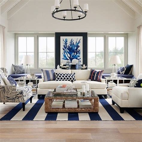 Hamptons Elegance In Navy Coastal Style Bloglovin