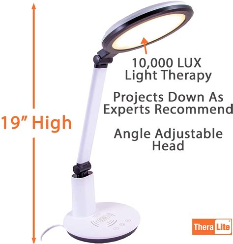 Theralite Halo Bright Light Therapy Lamp Carex Health Brands