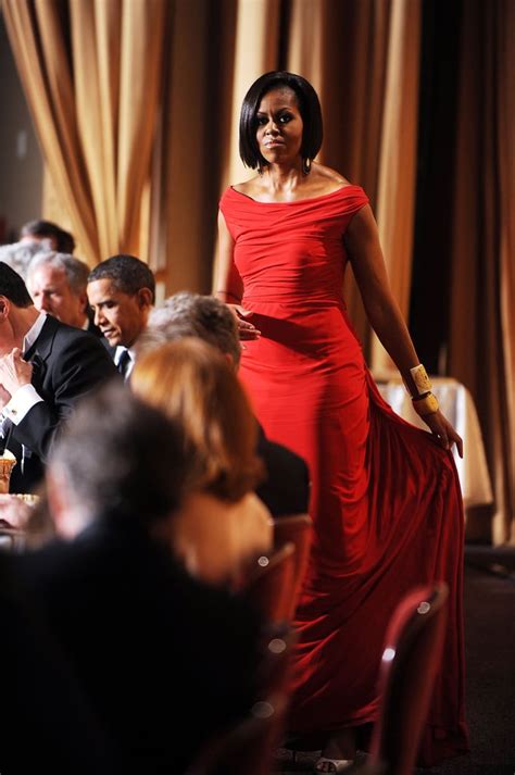 michelle obama white house correspondents dinner dresses popsugar fashion photo 7