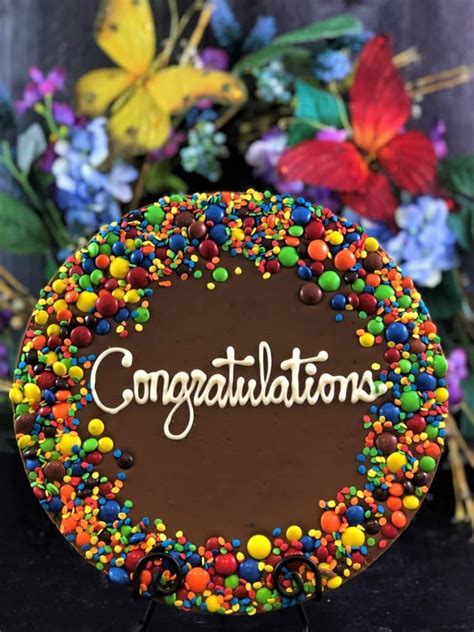 Congratulations Ts Custom T Chocolate Pizza