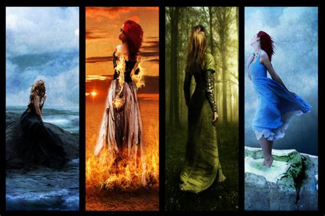 The Four Elements By Gypsycoyote On Deviantart