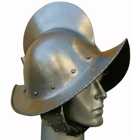 18ga Sca Spanish Morion Helmet Medieval Conquistador Costume Etsy
