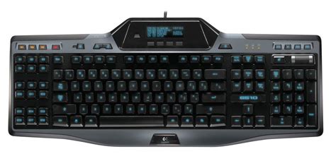 Logitech G510 Gaming Keyboard Just Beautiful Game Panel Lcd Color