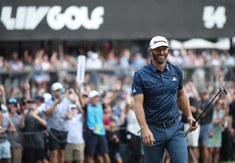 Dustin Johnson Showed Something In His Liv Golf Triumph We Havent Seen