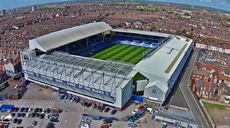 Anfield And Goodison Pictures Taken From A Drone Mirror Online