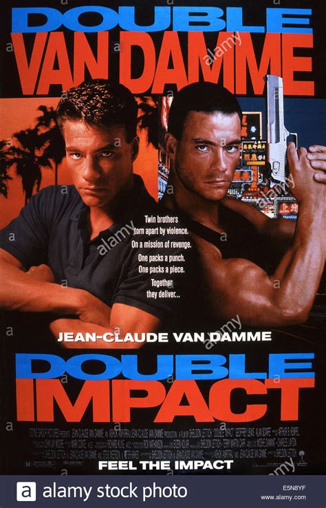 Actor | director | martial artist www.jcvdshop.com. DOUBLE IMPACT, Jean-Claude Van Damme (twice), 1991 ...