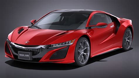 The nsx is pure honda. Honda nsx 2018 3D model - TurboSquid 1263737