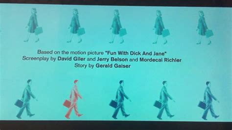 Movie End Credits 123 Fun With Dick And Jane 2005 Youtube