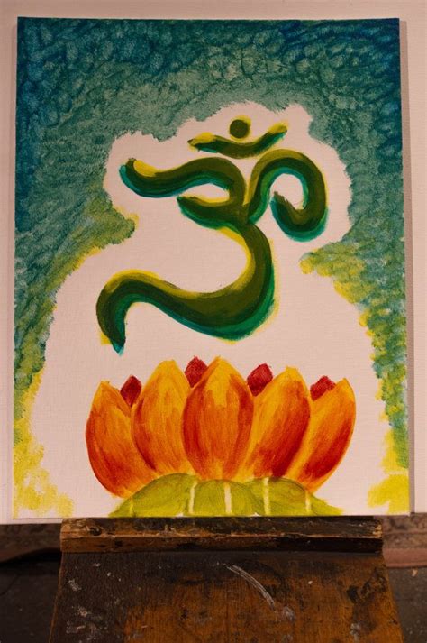 Crown Chakra Yoga Painting Yoga Painting Lotus Painting Chakra Yoga