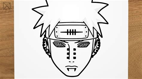 How To Draw Pain Naruto Step By Step Easy