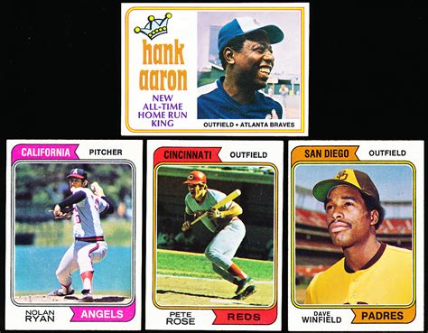 It's nice to see a place that serves those that are only interested in sports cards and. Lot Detail - 1974 Topps Baseball- Complete Set of 660 plus 44 Card Traded Set