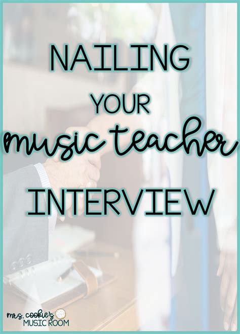 Tips For Success In Your Music Teacher Interview Teacher Interview