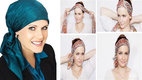 how to tie a head scarf